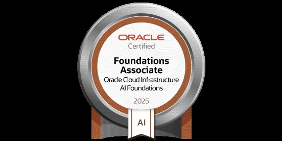 Oracle Cloud Infrastructure 2025 Certified AI Foundations Associate
